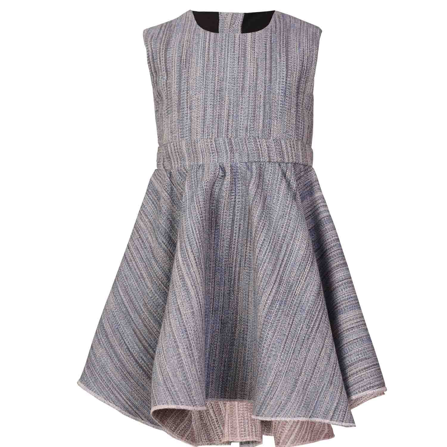 Infantium Victoria Baby Kleid Mädchen Blau Gr.80 Baumwolle