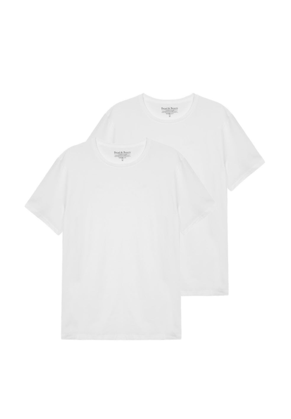 Marlowe Nature 2-Pack Crew-Neck T-Shirt Bio-Baumwolle schwarz