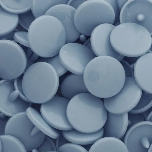 Kam Plastic Snaps Druckknöpfe A39 Calm Blue Gr.20 50 Sets
