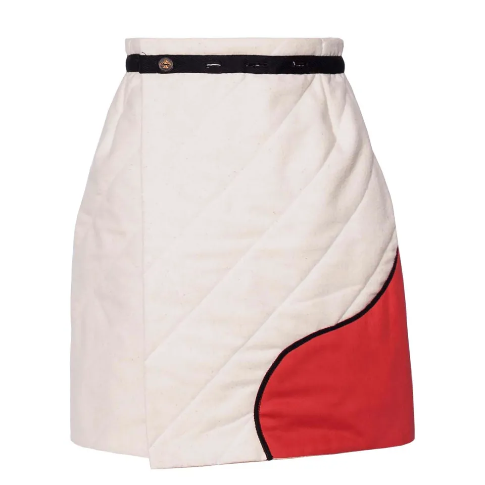 Infantium Victoria Padded Skirt Ecru Rock 104-152 Baumwolle