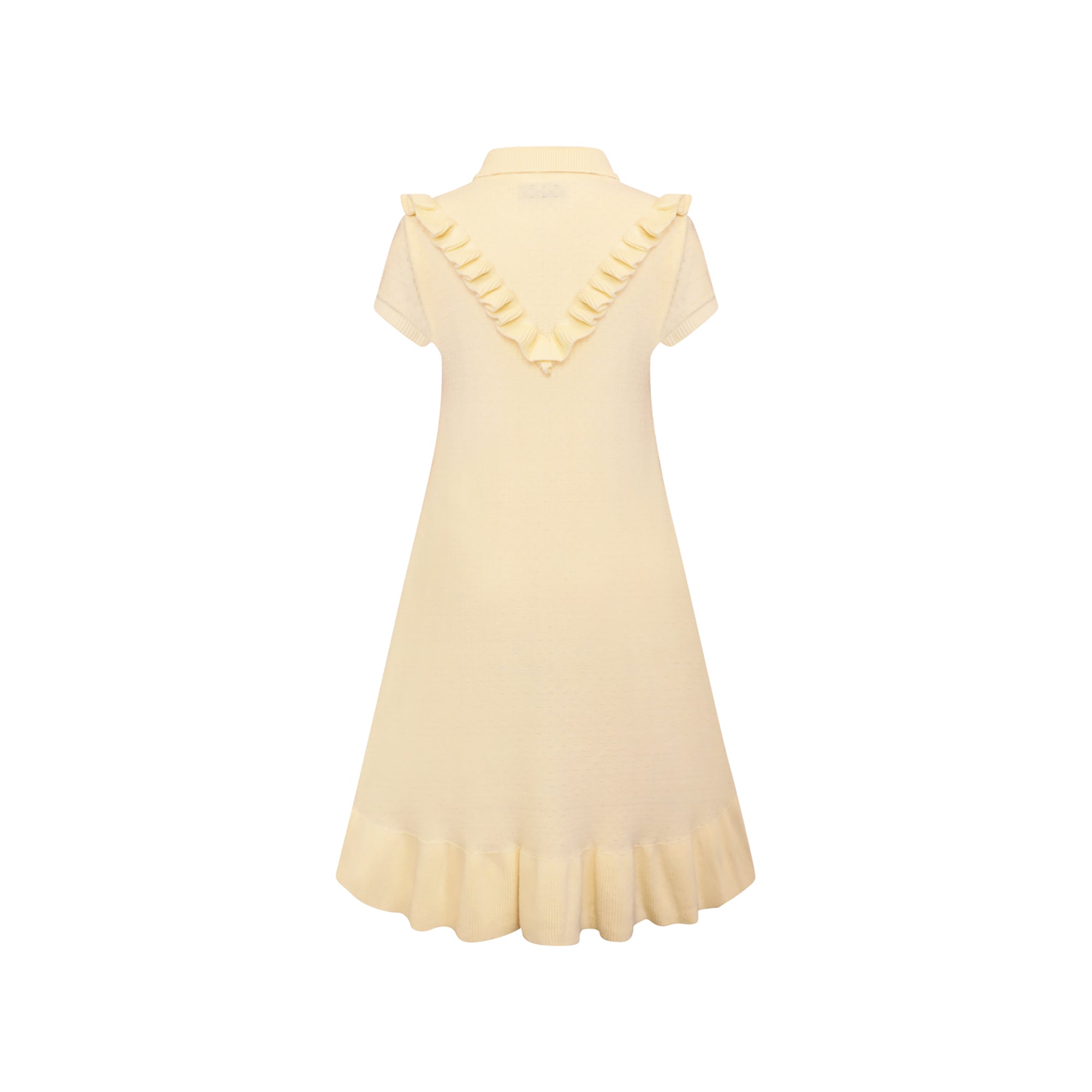 Infantium Victoria Dresses Midikleid Gelb 92 Bio-Baumwolle