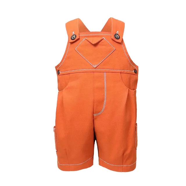 Infantium Victoria Terracotta Playsuit Overall terracotta Baumwolle