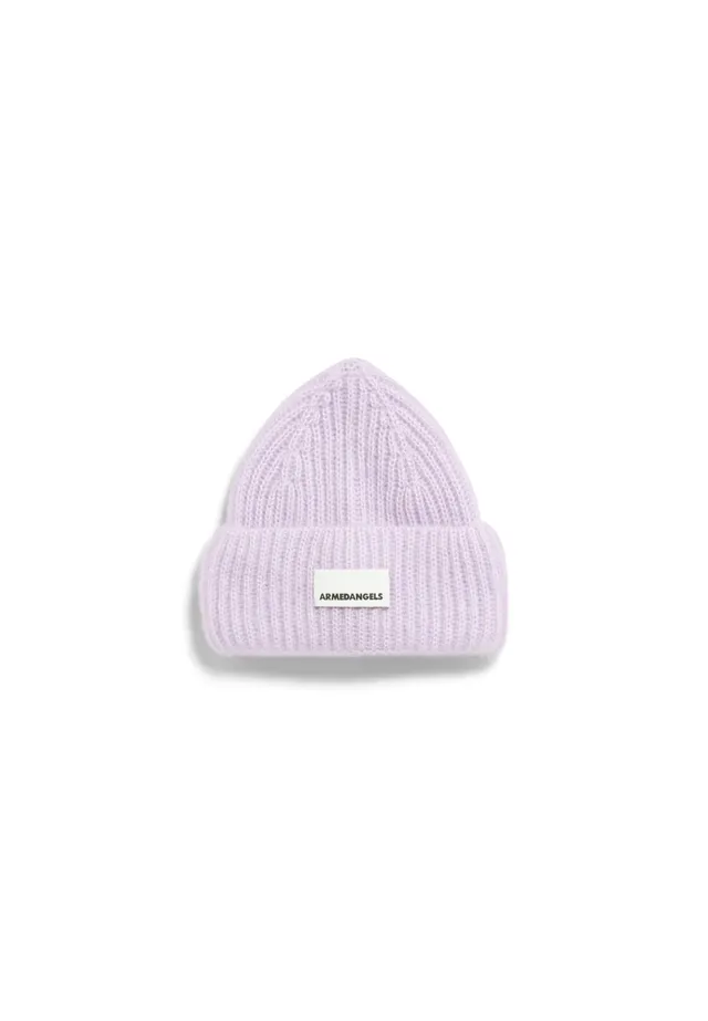 marlowe nature Mohair Blend Knit Hat Mütze honey melange Mohair