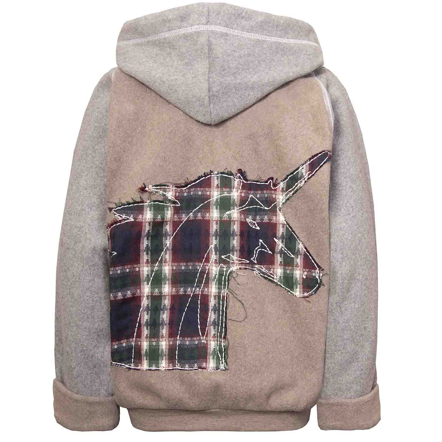 Infantium Victoria Fleece Hoodie Beige Einhorn 116