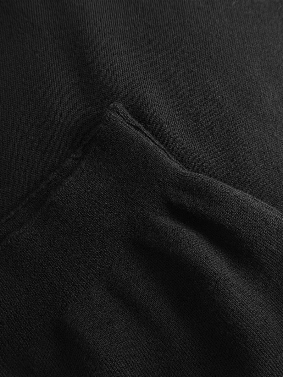 Marlowe Nature Midi Merino Strickrock black jet Wolle