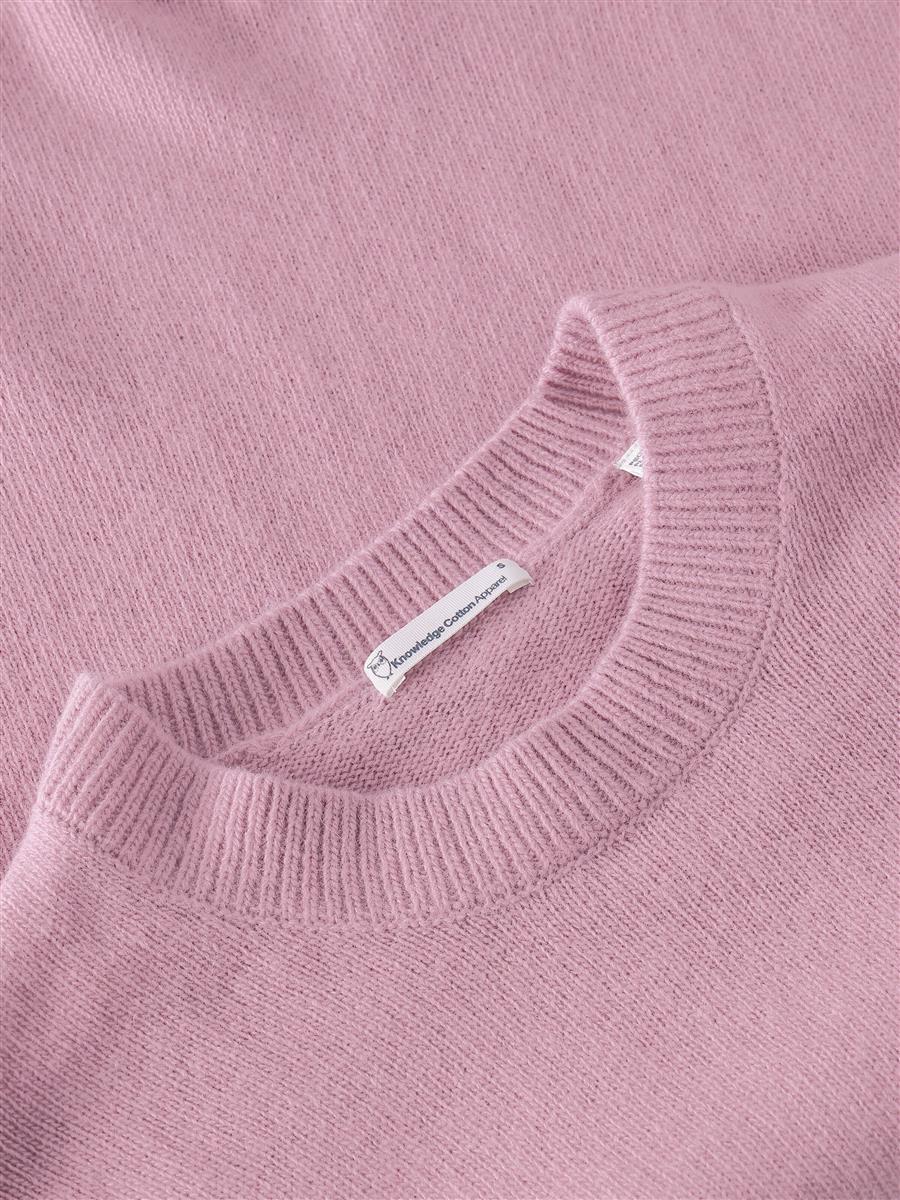 Marlowe Nature Lambswool Crew Neck Pullover dark grey melange