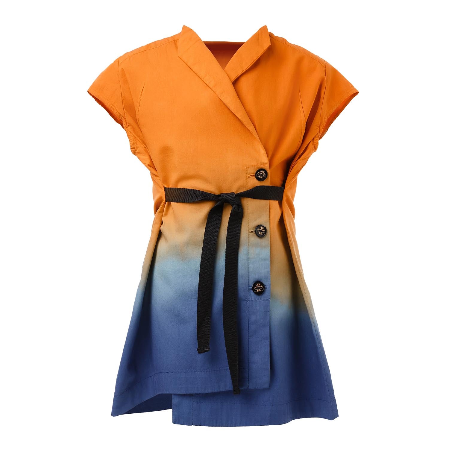 Infantium Victoria Dip Dye Wrap Dress Mädchenkleid bunt Baumwolle