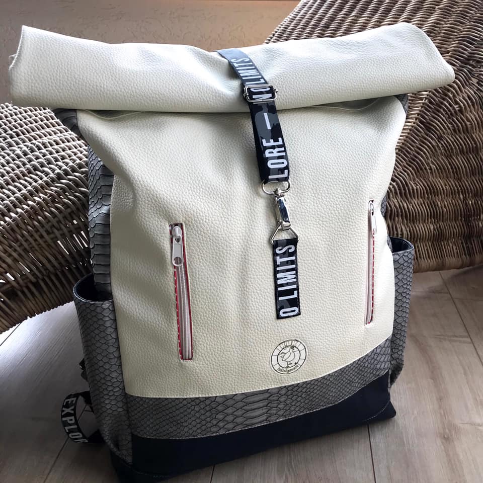 Schnittrebell Baxxter Rolltop-Rucksack Papierschnitt A0
