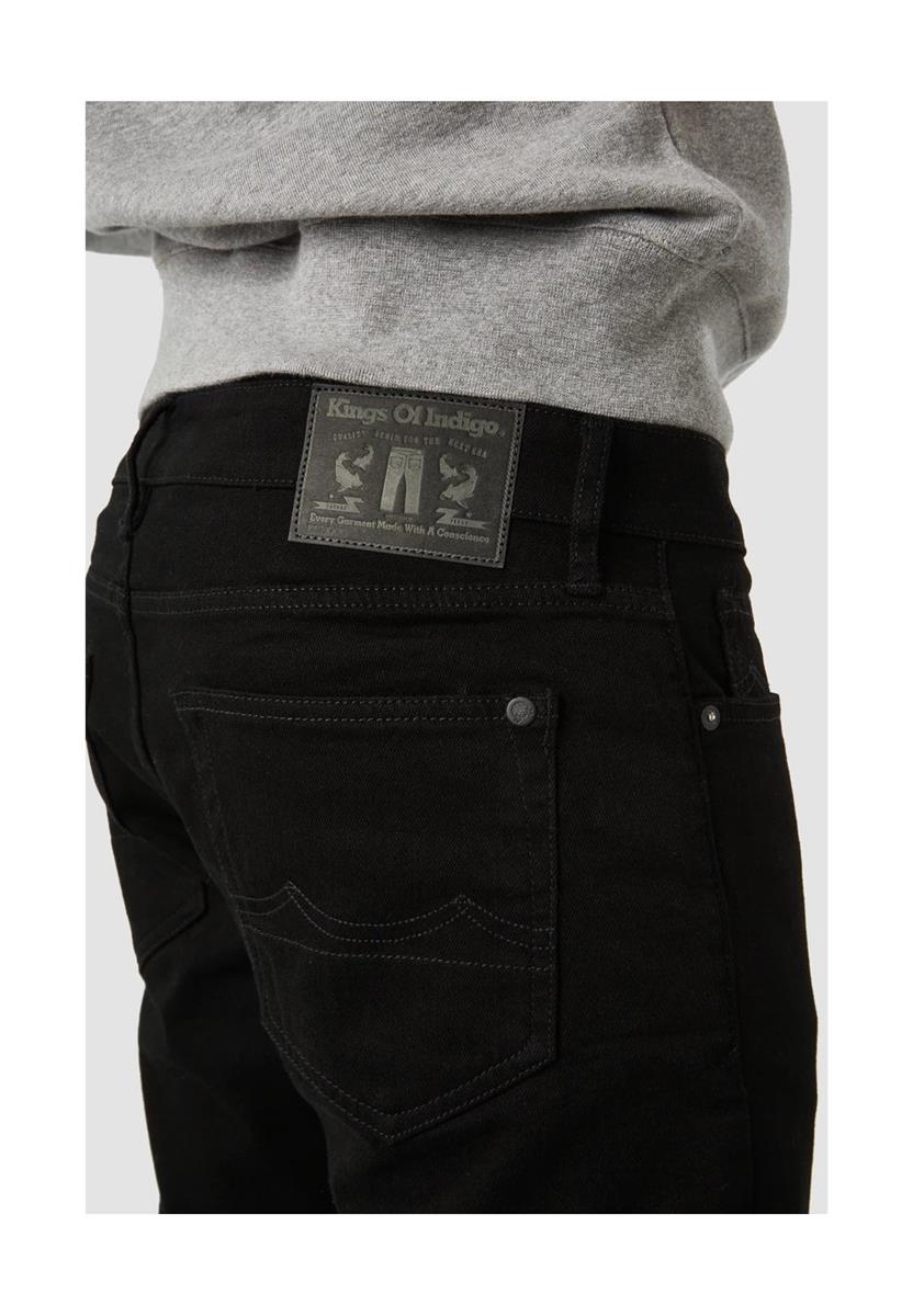 Kings of Indigo Ryan Jeans stay black rinse Straight Fit