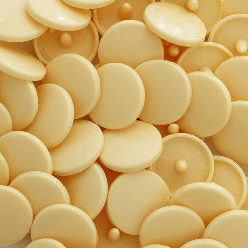 Kam Snaps B53 Druckknöpfe Pfirsich Glänzend 50 Sets