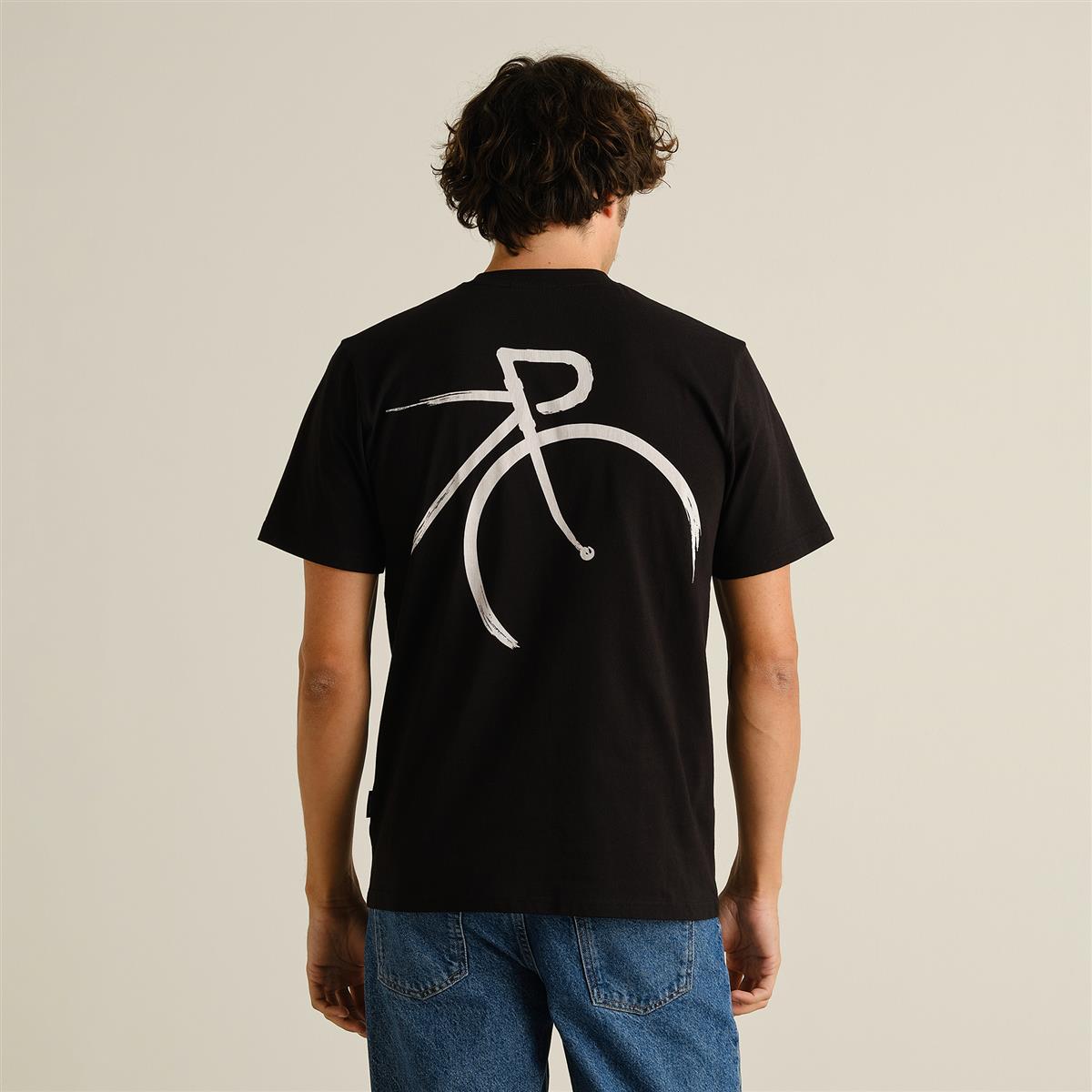 marlowe nature Stockholm T-Shirt Bike Bio-Baumwolle schwarz M