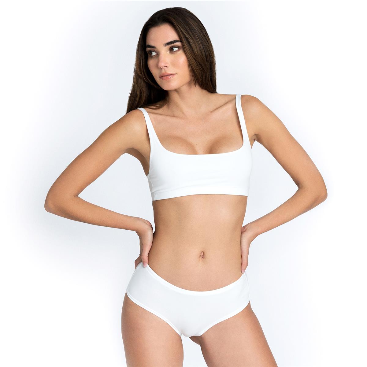 marlowe nature Soft Bra Bustier black Bio-Baumwolle BH