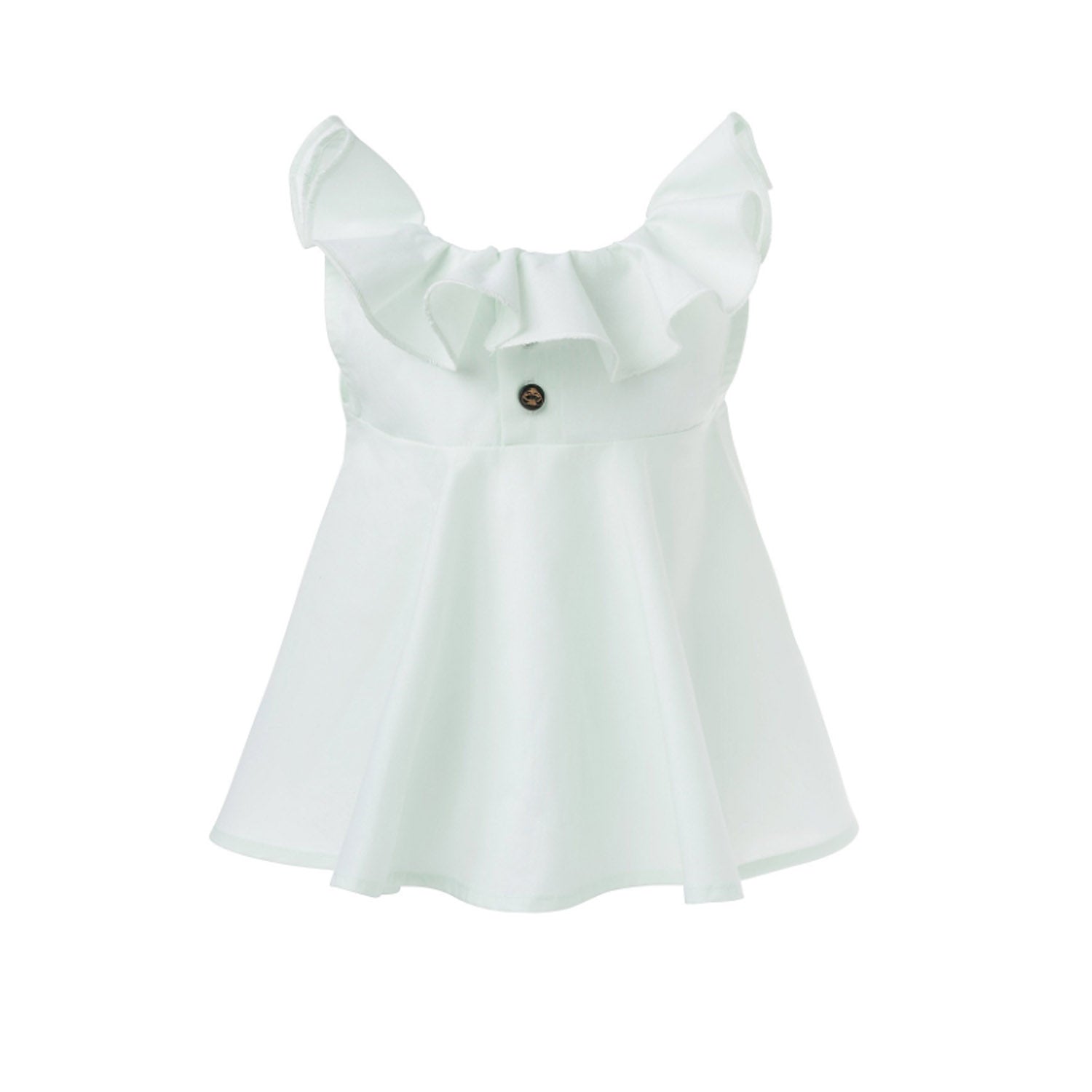 Infantium Victoria Dresses Rüschenkleid Mint Baumwolle Gr.98
