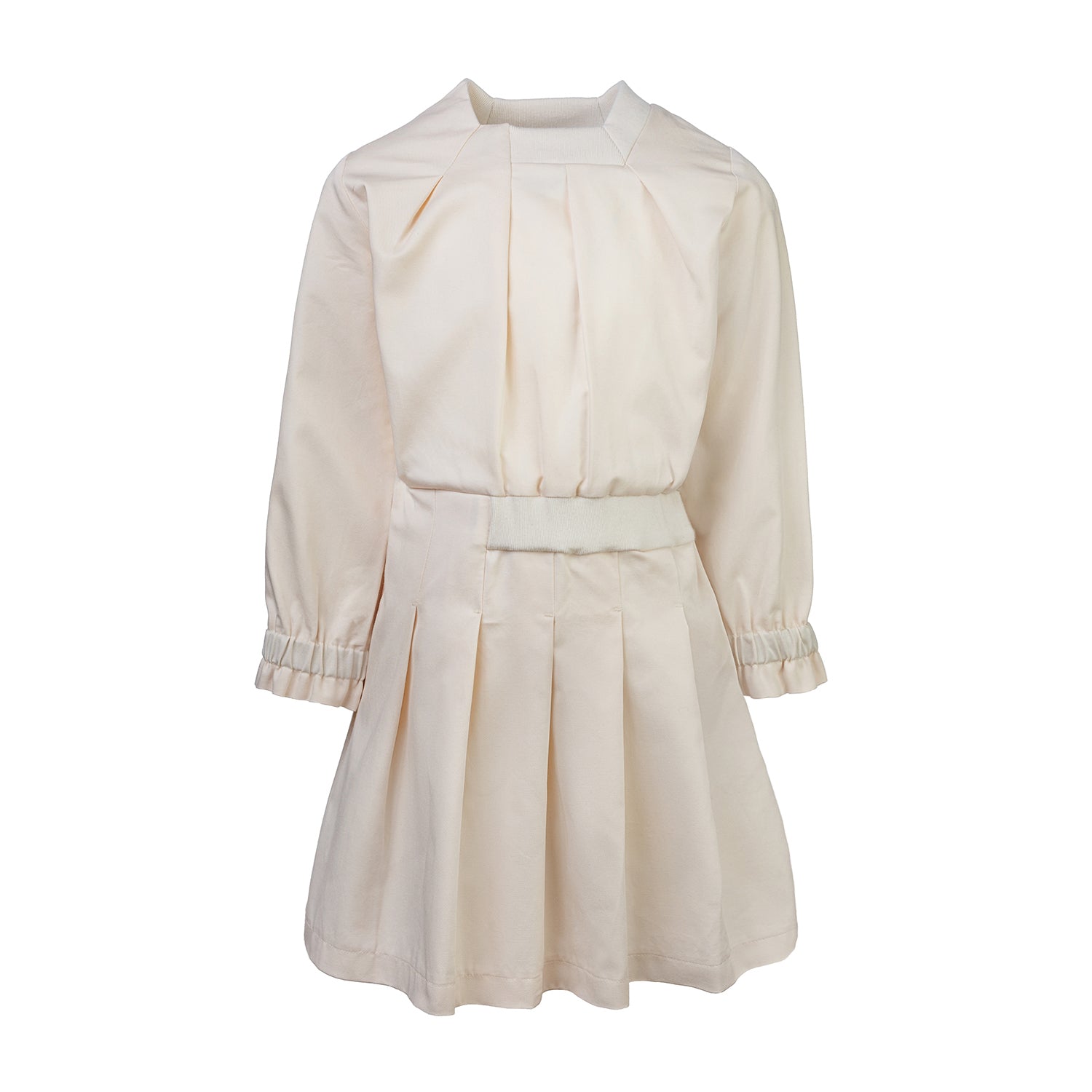 Infantium Victoria Dresses Mädchenkleid Baumwolle beige