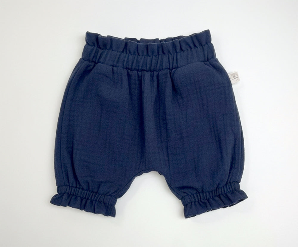 Naturkind Musselin Shorts Baby GOTS Bio-Baumwolle Sommer
