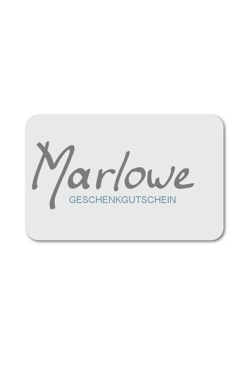 marlowe nature Gutschein Geschenkgutschein 25 Euro