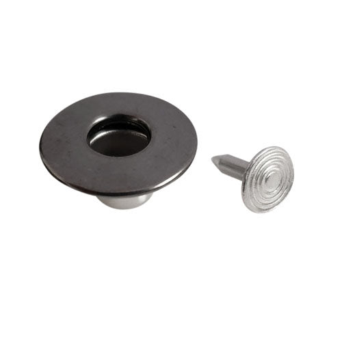 Kam Snaps Metal Snaps Jean Buttons 17mm Silber 25 Sets