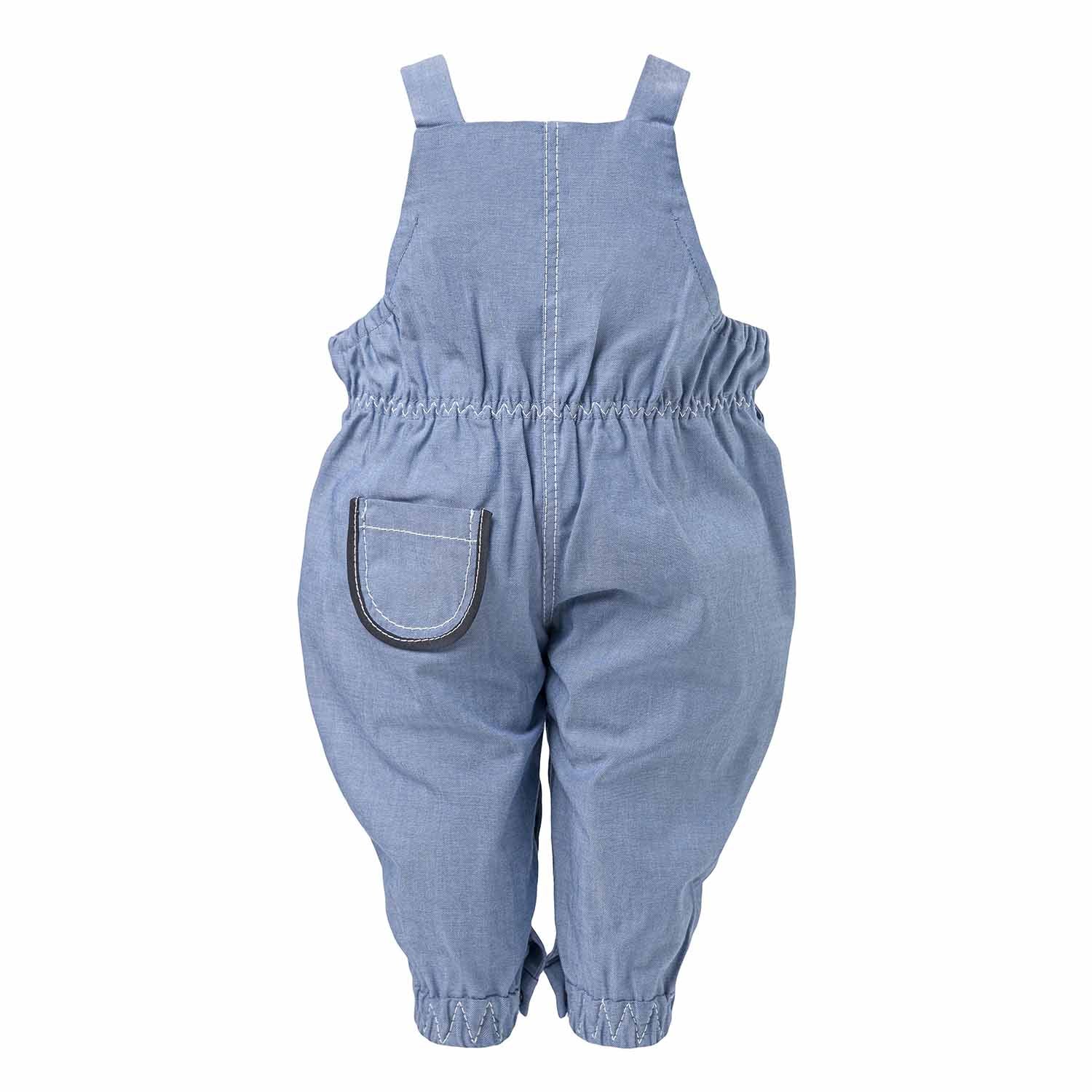Infantium Victoria Baby Jean Playsuit Denim Blau Gr.80 Baumwolle