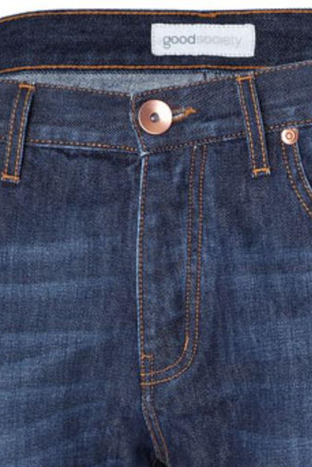 marlowe nature Jeans Milano Straight Herrenjeans raw Bio-Denim
