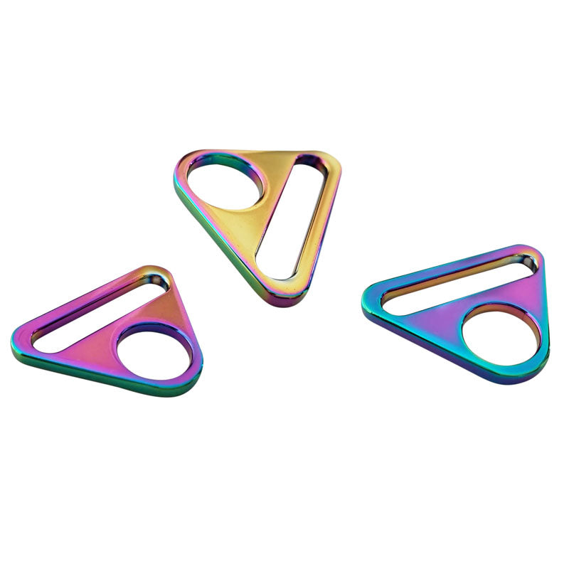KAM Snaps Bag Hardware Dreiecksringe 1 Zoll 10er Pack Metall