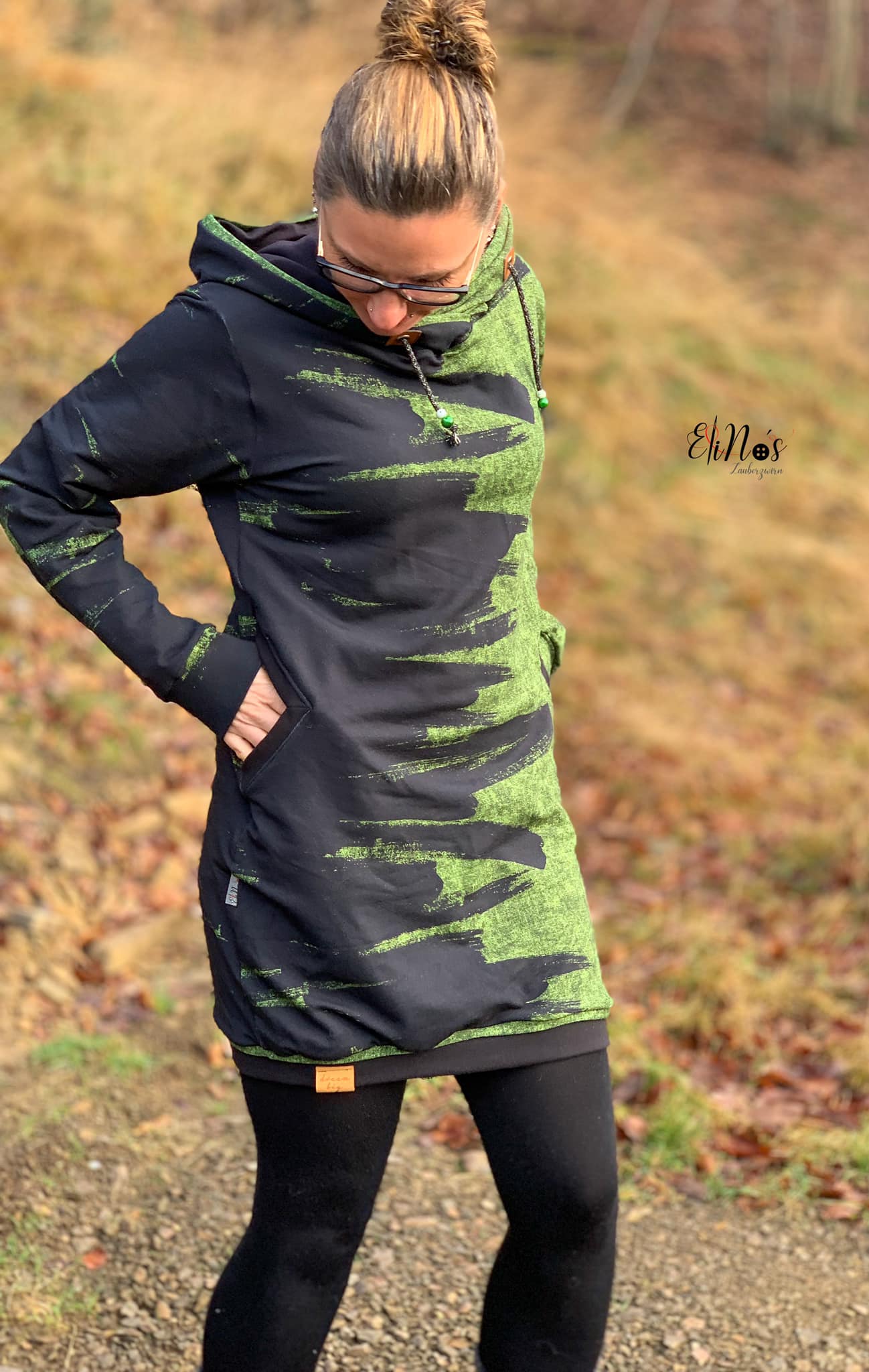 Schnittrebell Papierschnitte Soukie Hoodie Schnittmuster Gr.34-54