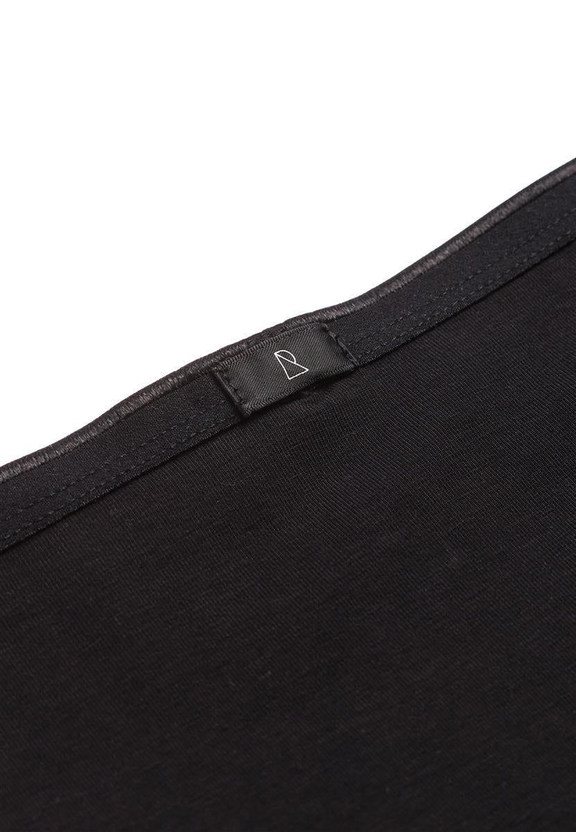 marlowe nature Slip Mace Slip Bio-Baumwolle black