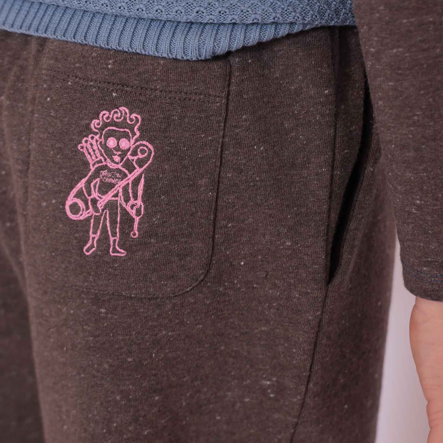 Infantium Victoria Bermuda Shorts 128 chestnut Baumwolle