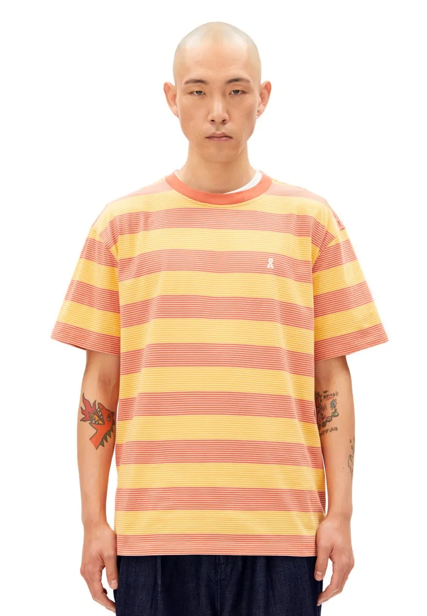 marlowe nature Maarkos Multi Stripes T-Shirt sunflower-tabasco M