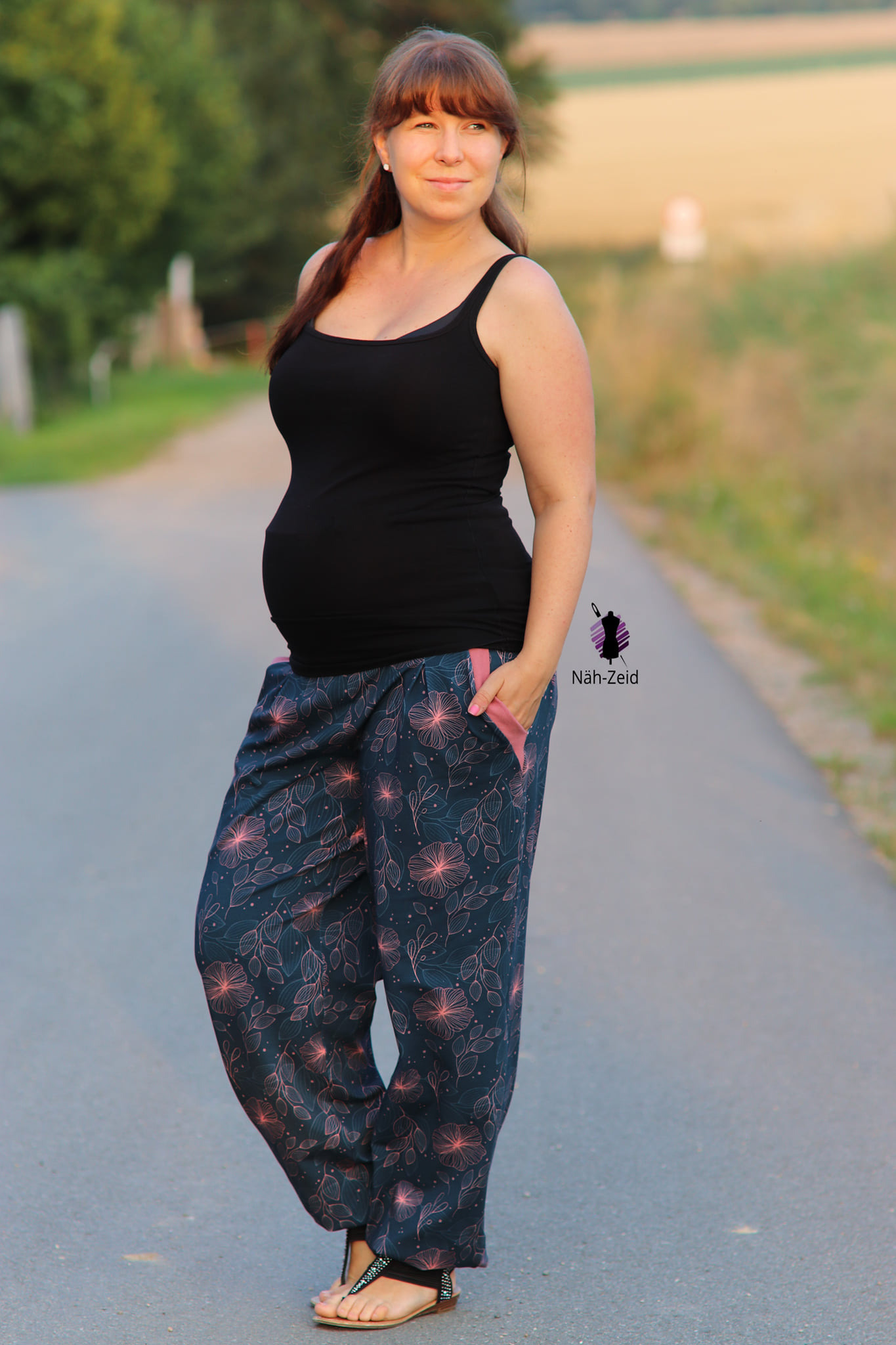Schnittrebell Margo Hose Papierschnitt Gr. 34-54 Bauchbündchen