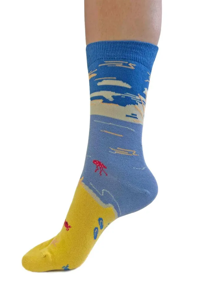 marlowe nature Bess Beach Sunset Socken neon pink 37-41