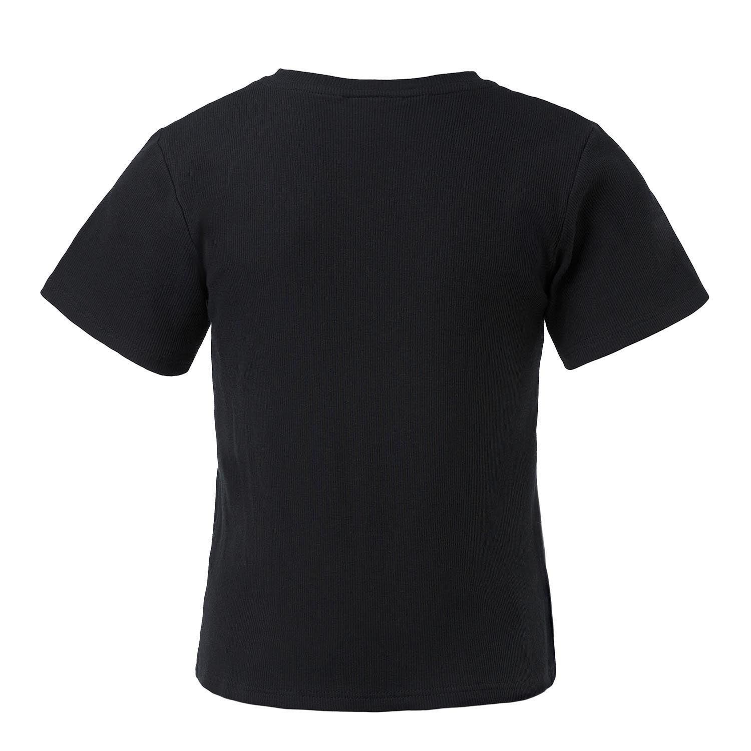Infantium Victoria V-Neck Fine Jersey Top schwarz