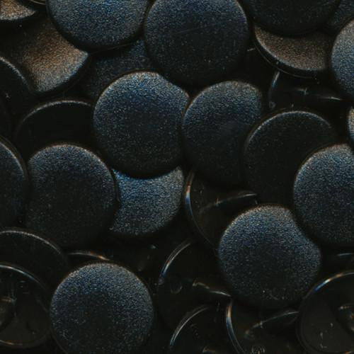 Kam Snaps Druckknöpfe Gr.16 B05 Schwarz Matt 50 Sets