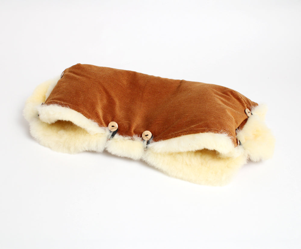 Naturkind Lammfell-Muff Kinderwagen Alpen-Lammfell