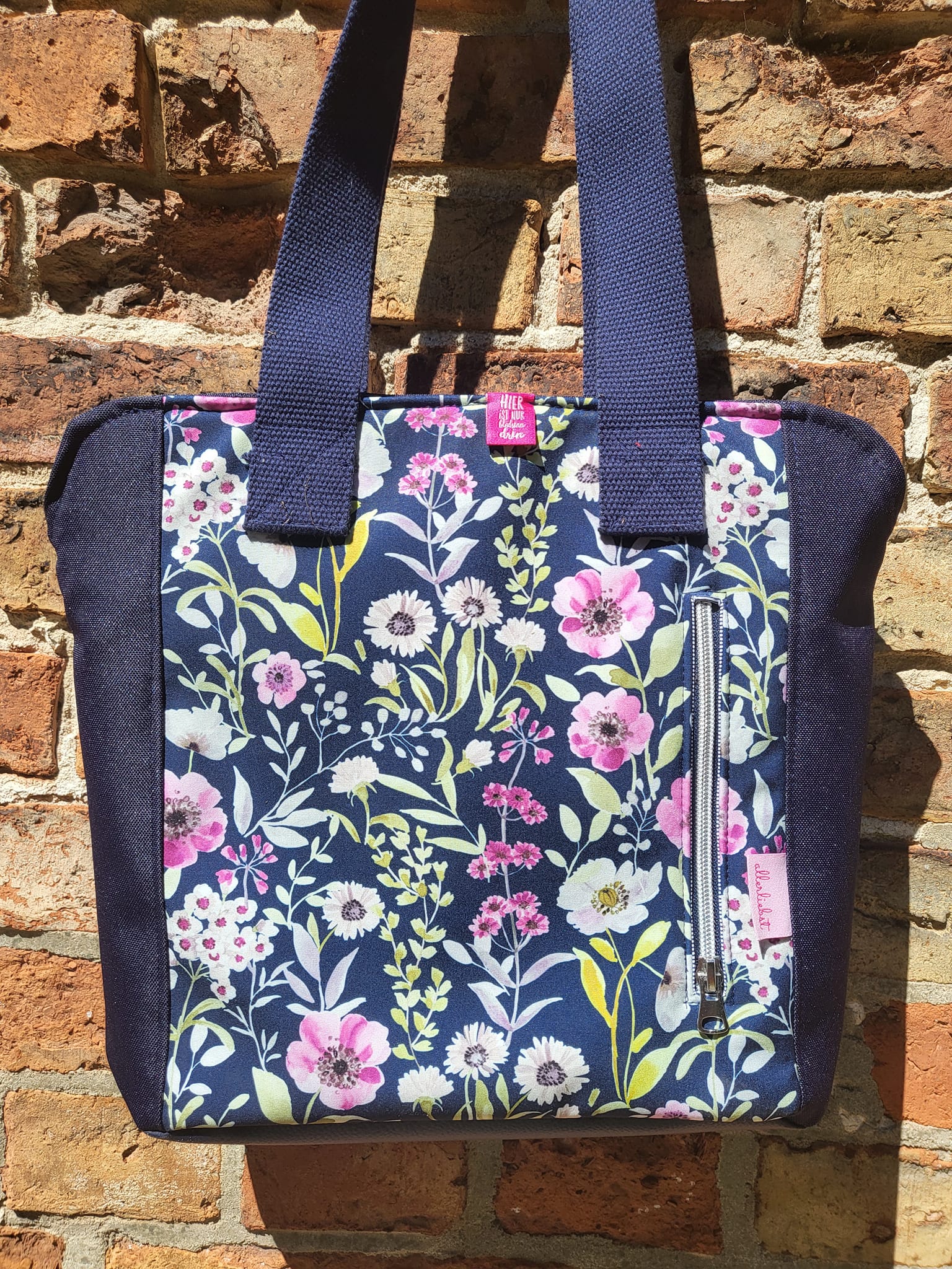 Schnittrebell Ebooks Tasche Ginger Schnittmuster 30x35x10 Falten