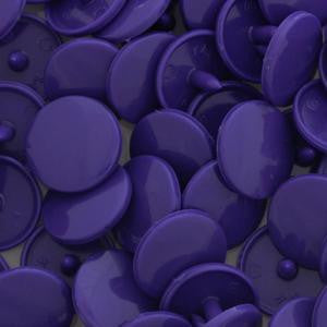 Kam Snaps B35 Purple Druckknöpfe Gr.20 extra lang 50 Sets