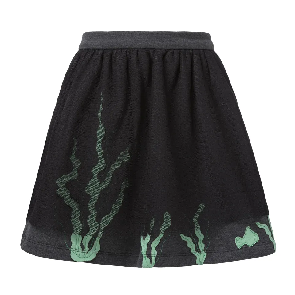 Infantium Victoria Jerseyrock Mädchen Tüll maritim Taschen
