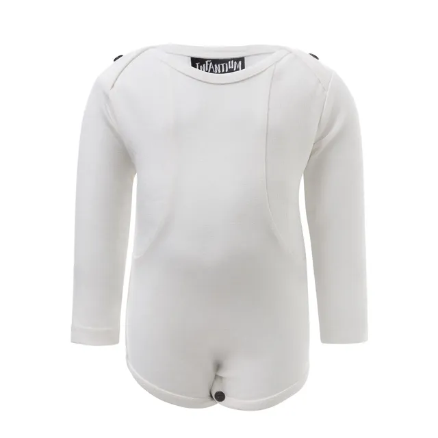 Infantium Victoria White Onesie Babybody weiß Baumwolle 68-92