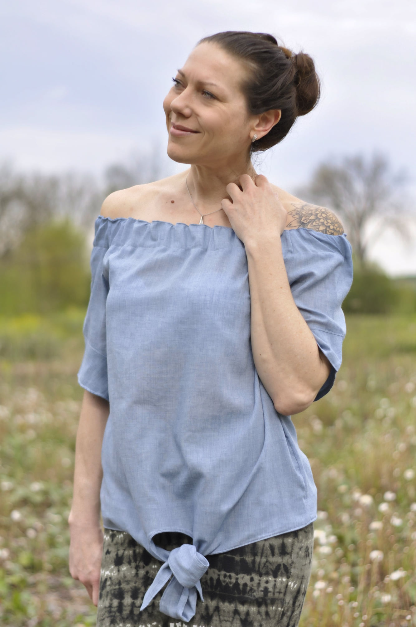 Schnittrebell Marlee Ebook Carmenbluse Gr.34-54