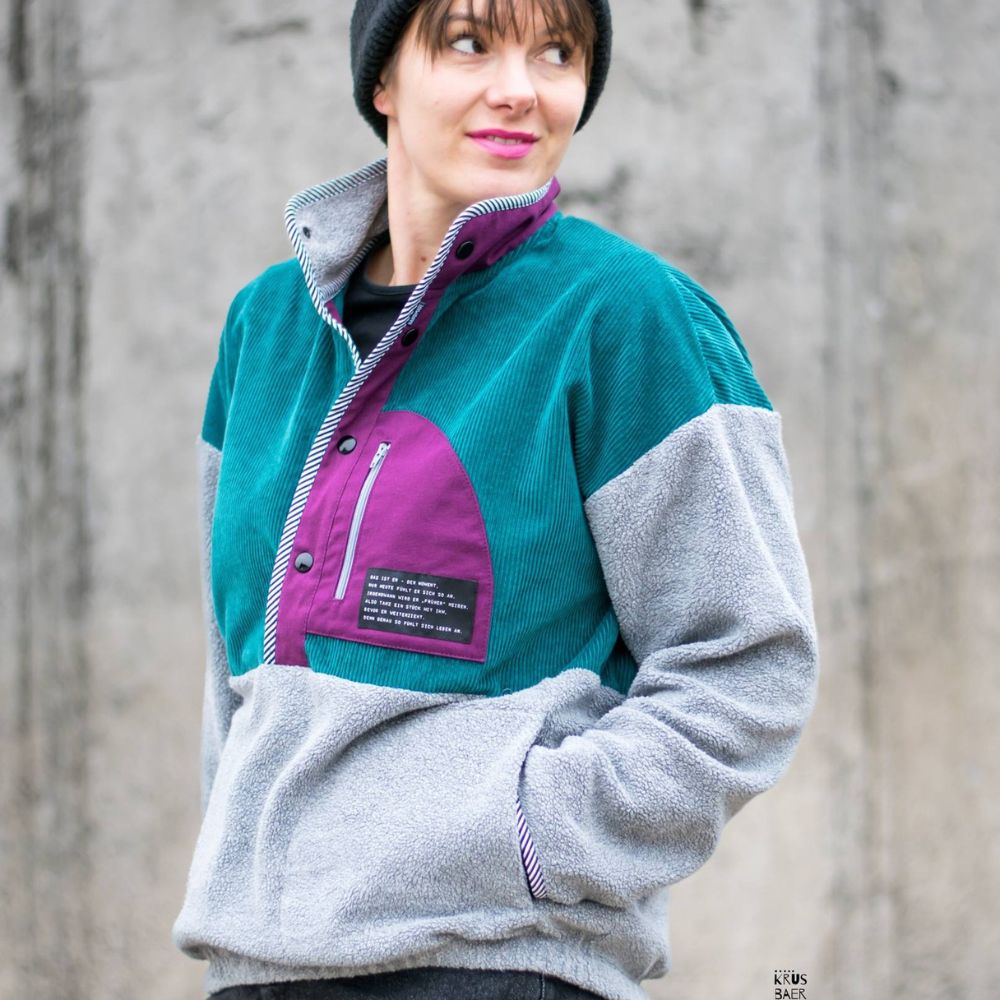 Moeve Design Maloney Schnittmuster Jacke Troyer Damen 32-52