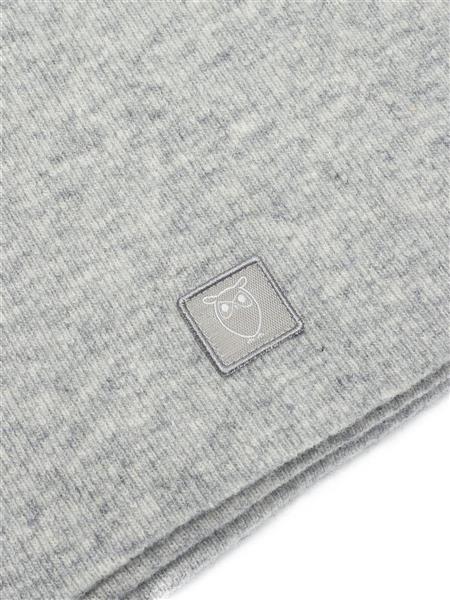 Marlowe Nature Rib Knit Wool Scarf Schal Lammwolle black jet