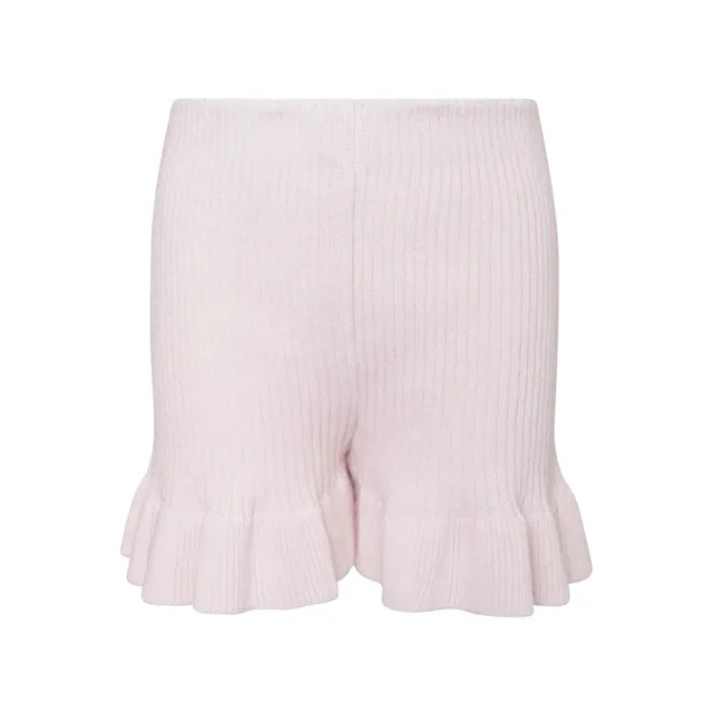 Infantium Victoria Pink Knitted Beach Shorts rosa Biobaumwolle