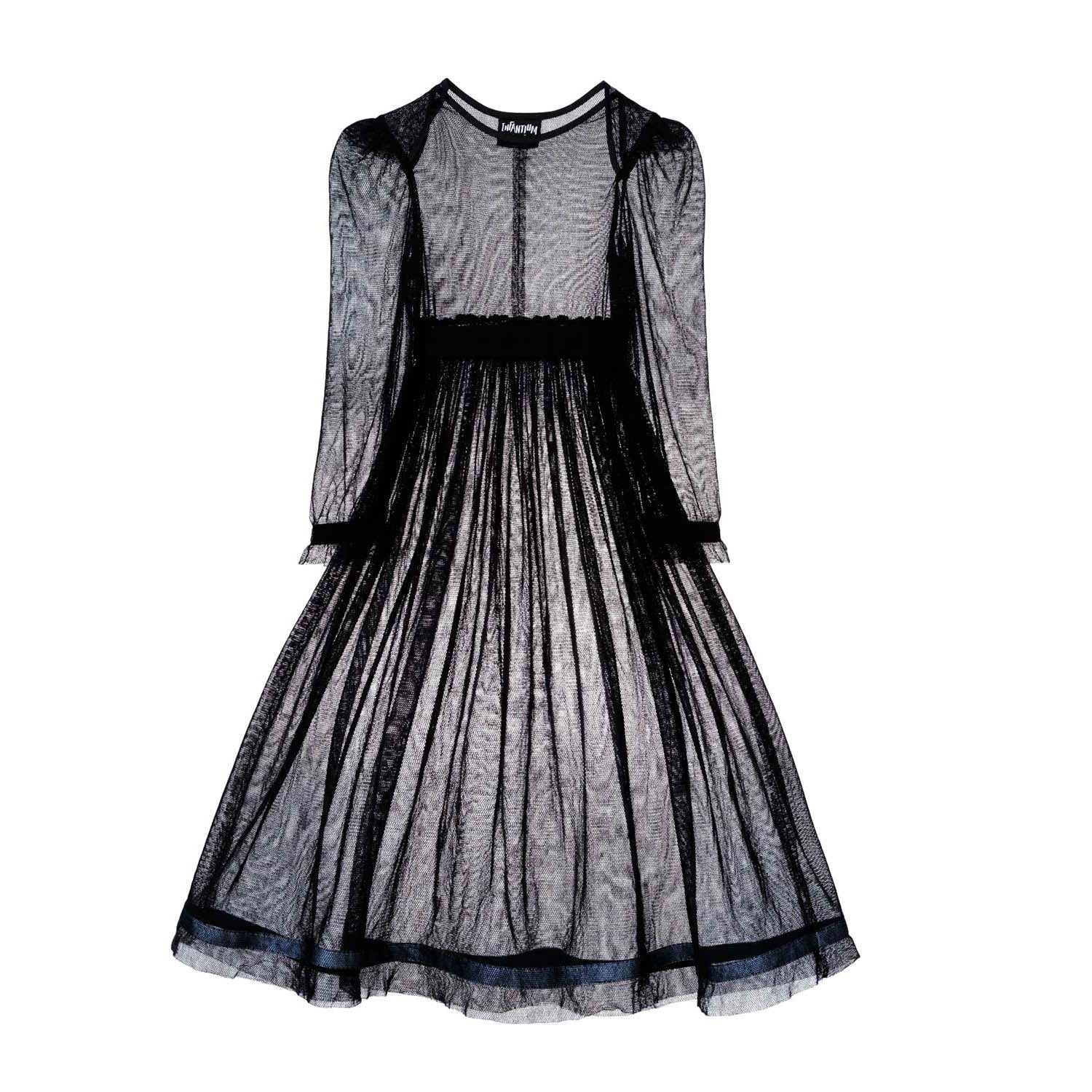 Infantium Victoria Girls Black Tulle Dress Tüllkleid Schwarz 116
