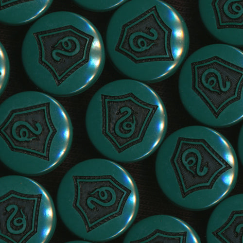 Kam Snaps Wizard Snake Druckknöpfe Hunter Green 25 Sets