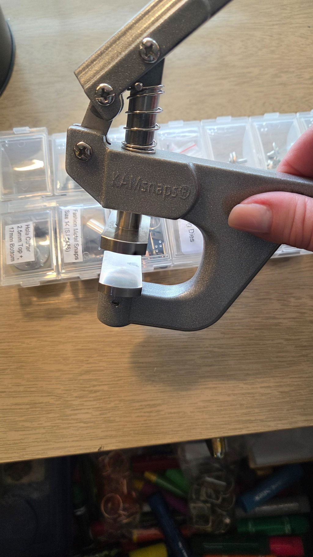 KAM Snaps Tools KX Klemmmatrize Schlüsselband