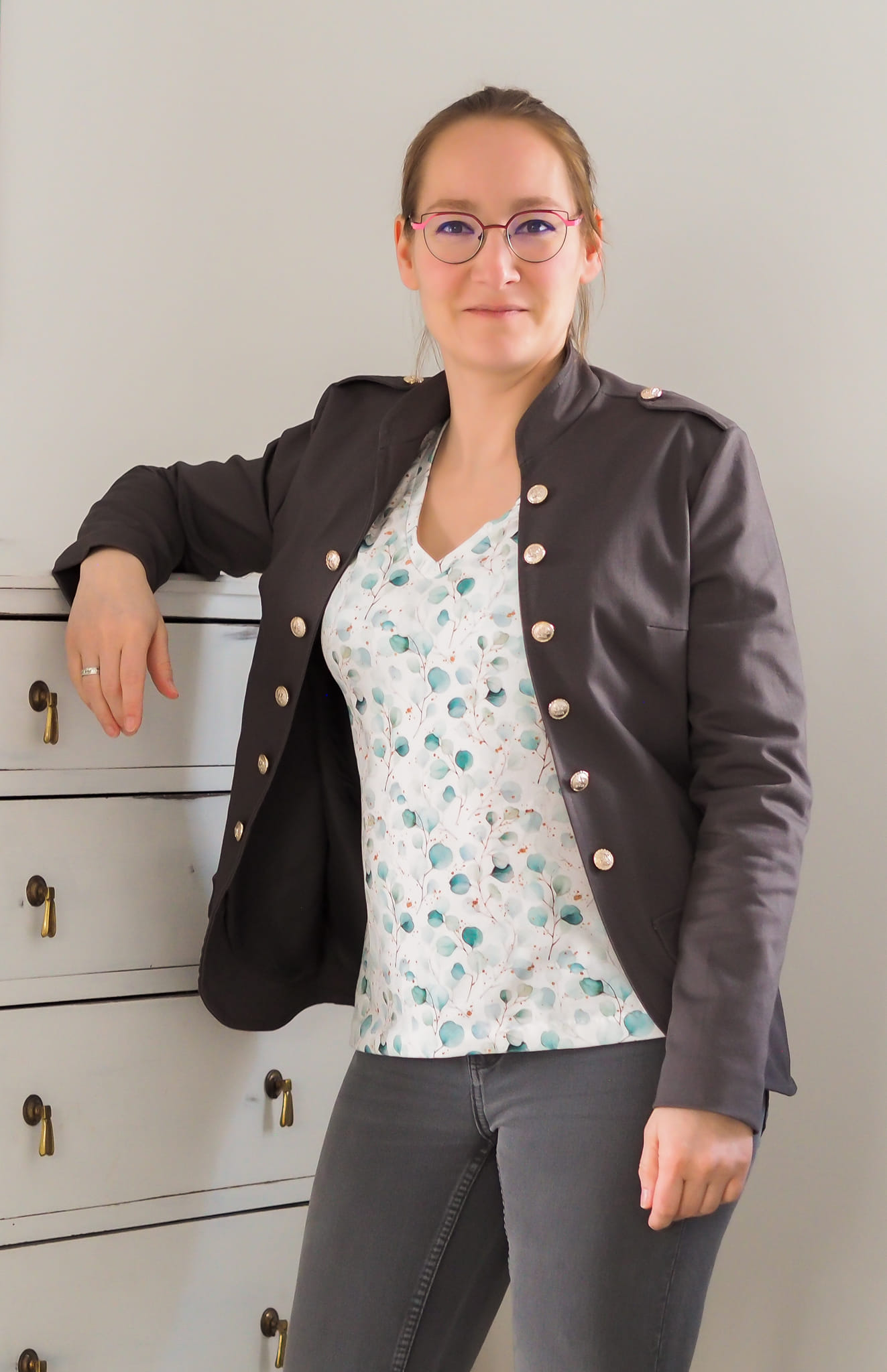 Schnittrebell Molly Gr. 34-54 Ebook Blazer Military Damen