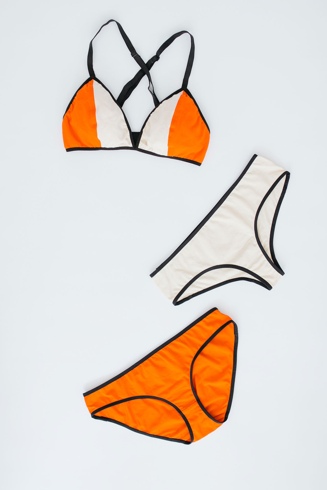 Yes, Honey #fallinlove Wäsche Set Schnittmuster Dessous Nähen