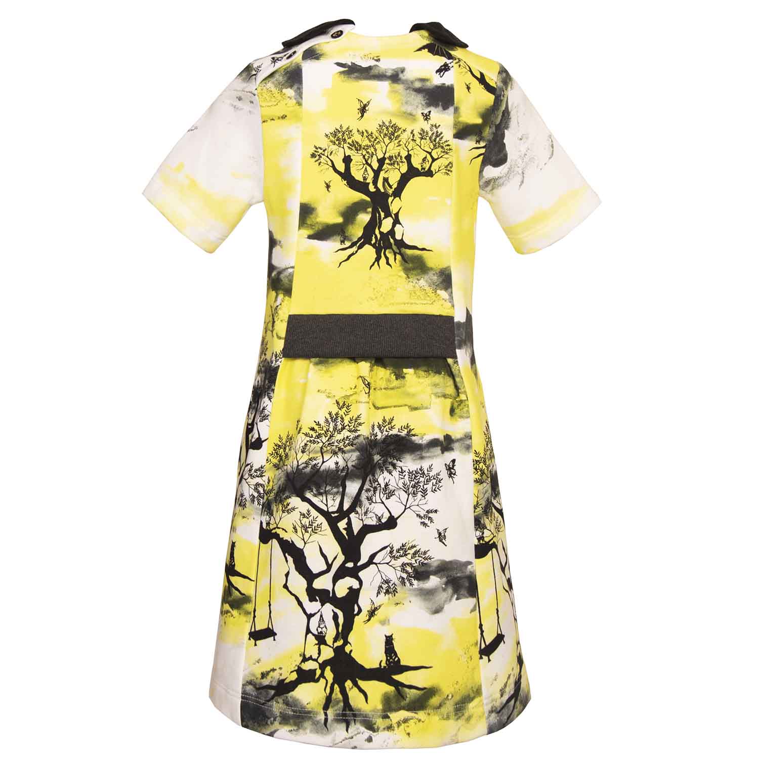 Infantium Victoria A-Linie Kleid Print Bio-Baumwolle Kleid