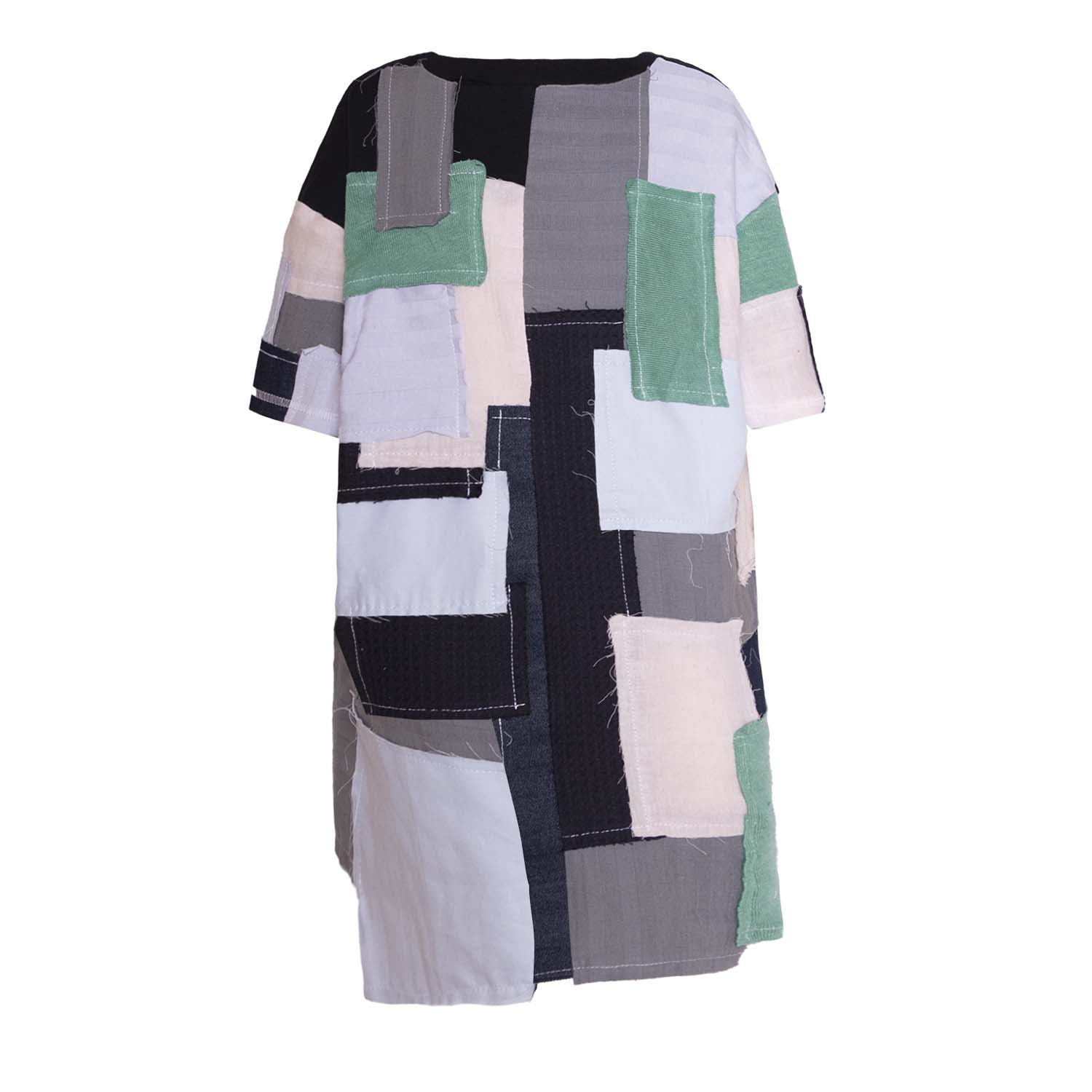 Infantium Victoria Zero Waste Patchwork Mädchenkleid 92