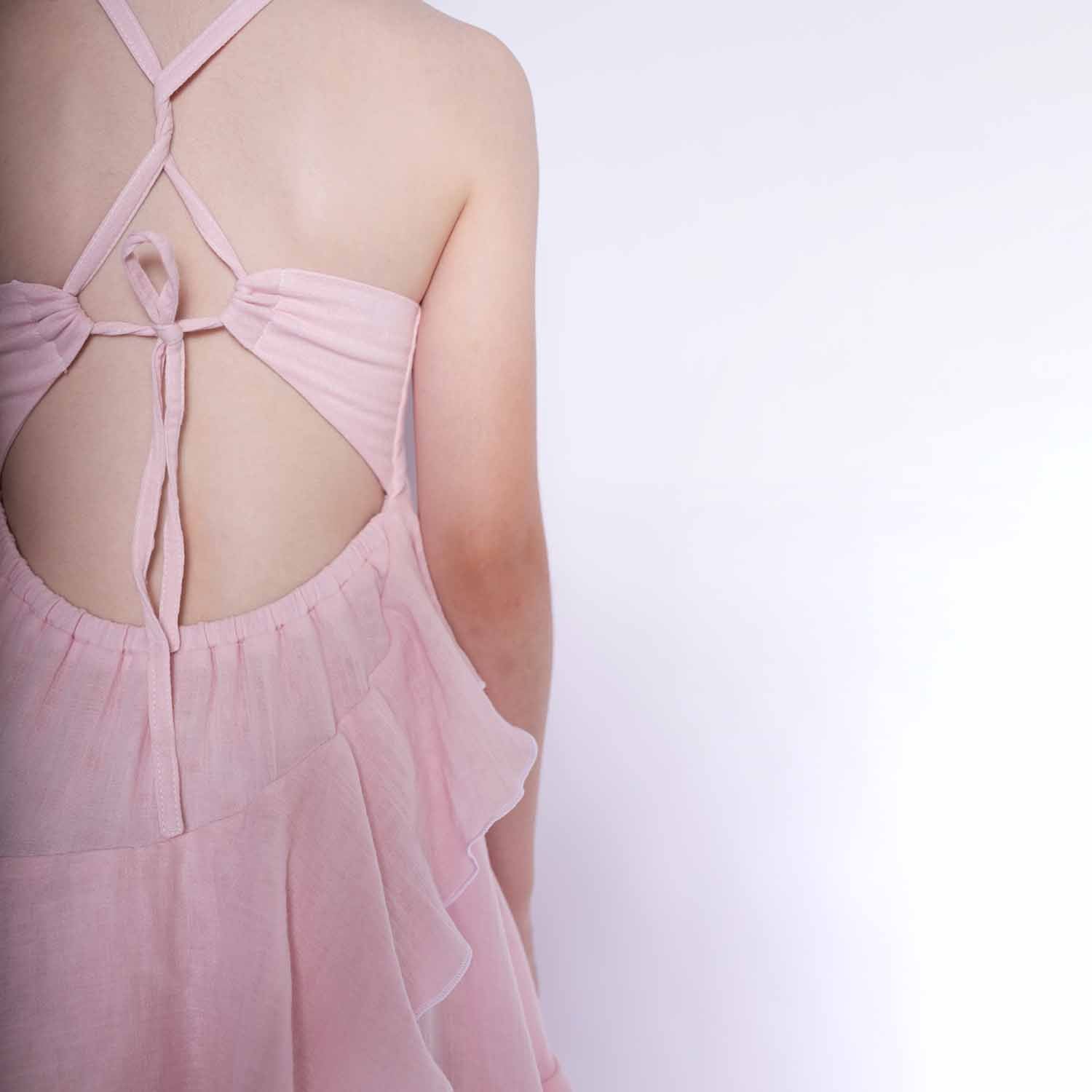 Infantium Victoria Dresses Light Pink Flower Girls Dress Kleid rosa Bio 116