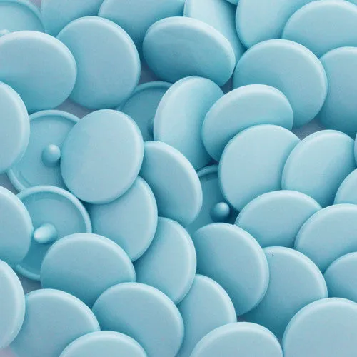 Kam Snaps Plastic Snaps B59 Druckknöpfe Poolblau 50 Sets